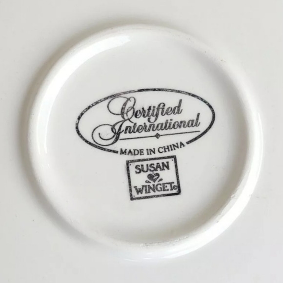 Susan Winget Rooster Sunrise Platter Plate - Picture 5 of 5